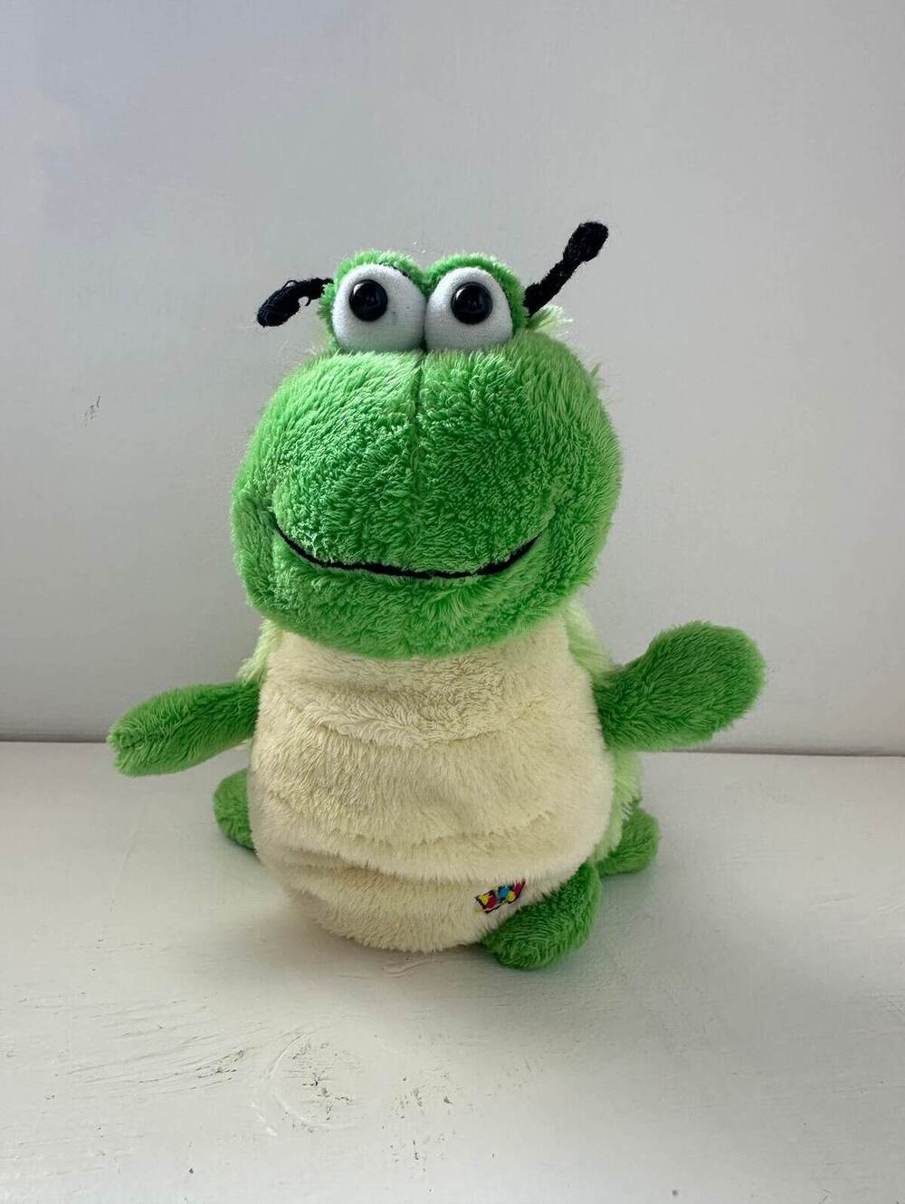 Vintage Webkinz “Caterpillar” the Green Caterpillar Plush with No Tag/Code